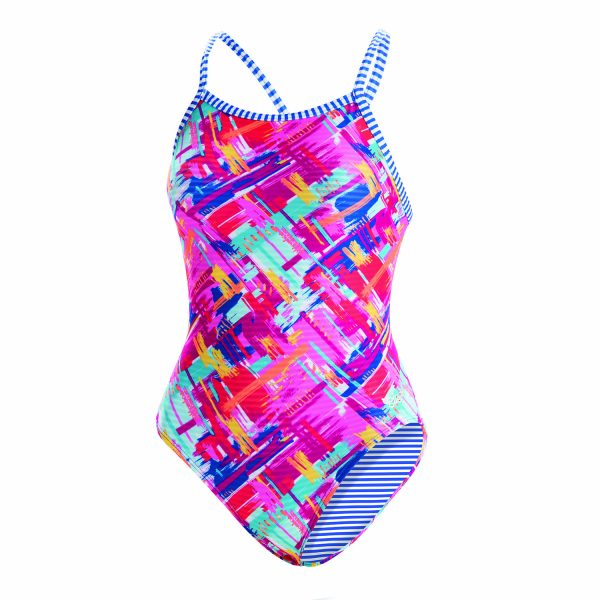 Dolfin Uglies Ladies V-2 Back print-Basket Case