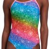 Dolfin Ladies V-2 back print-Over the Rainbow