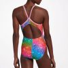 Dolfin Ladies V-2 back print-Over the Rainbow-back